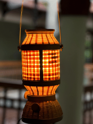 Lantern Shaped Table Lamp